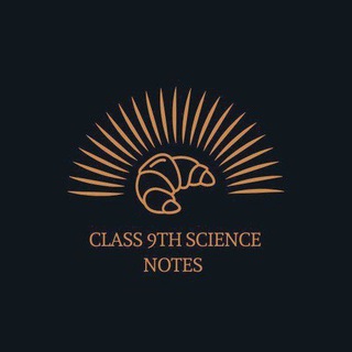 CLASS 9TH SCIENCE NOTES BOOKS Telegram Group Link