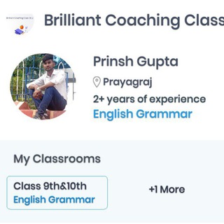 Brilliant Coaching Class 10.2 Telegram Group Link