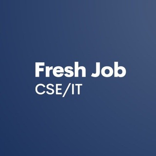 Fresh Job CSE/IT Telegram Group Link