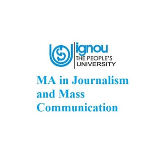 IGNOU (MJMC) Master in journalism and mass communication Students Group Telegram Group Link